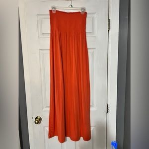 Strapless summer dress